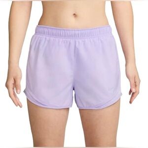 Nike Women's Tempo Pace Running Shorts Light Purple Lilac Bloom M